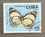 Stamps Cuba -  Mariposa