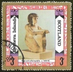 Stamps United Kingdom -  BERNERA IISLANDS SCOTLAND
