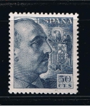 Stamps Spain -  Edifil  1053  Cid y General Franco.  