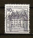 Stamps Germany -  Serie Basica - Castillos - Sello procedente de Carnet.-Berlin