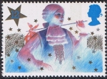 Stamps United Kingdom -  NAVIDAD'85. PANTOMIMA. ACTOR PRINCIPAL