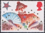 Stamps United Kingdom -  NAVIDAD'85. PANTOMIMA. GRAN DAMA