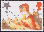 Stamps United Kingdom -  NAVIDAD'85. PANTOMIMA. HADA BUENA