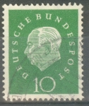 Stamps Germany -  ALEMANIA_SCOTT 794.01 PRES. THEODOR HEUSS. $0.2
