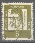 Stamps Germany -  ALEMANIA_SCOTT 824 ALBERTUS MAGNUS. $0.2