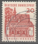 Stamps : Europe : Germany :  ALEMANIA_SCOTT 905.01 PORTICO, LORSCH. $0.2