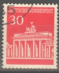 Stamps : Europe : Germany :  ALEMANIA_SCOTT 954 BRANDENBURG GATE. $0.2