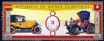 Stamps : Africa : Equatorial_Guinea :  Coches de época. David (ESP) y Weber (SUI).