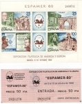 Stamps Spain -  2583-  ESPAMER 80 