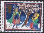 Stamps United Kingdom -  NAVIDAD 1986. ESPINA DE GLASTOMBURY