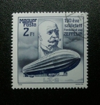 Sellos del Mundo : Europa : Hungr�a : Ferdinand Von Zeppelin.