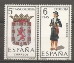Stamps : Europe : Spain :  Escudo y traje típico (Córdoba)