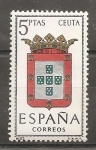 Sellos de Europa - Espa�a -  Escudo (Ceuta)