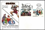 Stamps Spain -  Comics - La familia Ulises - El Guerrero del antifaz - SPD