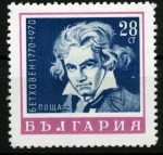 Stamps Bulgaria -  Beethoven