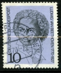 Stamps : Europe : Germany :  Beethoven