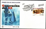 Stamps Spain -  Literatura - Generación del 98 - SPD