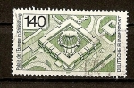 Stamps : Europe : Germany :  Inauguracion del Palacio del Consejo de Europa.