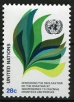 Stamps ONU -  Para la garantia de independencia colonial