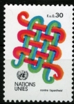 Stamps ONU -  Contra el apartheid