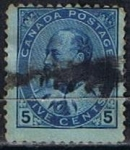 Sellos de America - Canad -  Scott 91  Rey Edward VII (3)