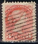 Stamps Canada -  Scott  37b  Reina Victoria