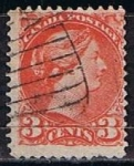 Stamps Canada -  Scott  37b  Reina Victoria (2)