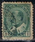 Stamps Canada -  Scott  89  Rey Edward VII