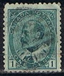 Stamps Canada -  Scott  89  Rey Edward VII (2)