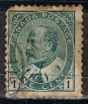 Stamps Canada -  Scott  89  Rey Edward VII (3)