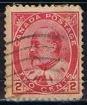 Stamps Canada -  Scott  90  Rey Edward VII (6)