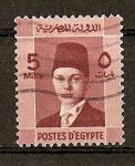 Stamps Egypt -  Rey Farouk.