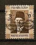 Stamps : Africa : Egypt :  Rey Farouk.
