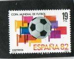 Stamps : Europe : Spain :   2571- COPA MUNDIAL DE FUTBOL- ESPAÑA 82