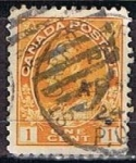 Stamps Canada -  Scott  105  Rey George  V