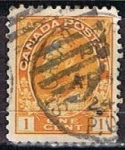 Sellos de America - Canad -  Scott  105  Rey George  V