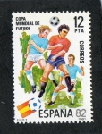 Stamps Spain -   2613- COPA MUNDIAL DE FUTBOL- ESPAÑA 82