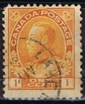 Stamps Canada -  Scott  105  Rey George  V (7)