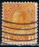Stamps Canada -  Scott  105  Rey George  V (8)