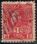Stamps Canada -  Scott  106  Rey George  V (3)