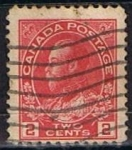 Sellos de America - Canad -  Scott  106  Rey George  V (4)