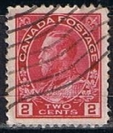 Stamps Canada -  Scott  106  Rey George  V (6)