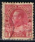 Sellos de America - Canad -  Scott  106  Rey George  V (9)