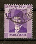 Stamps Egypt -  Rey Farouk.