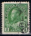 Stamps Canada -  Scott  107  Rey George V (9)