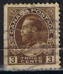 Stamps Canada -  Scott  108  Rey George V