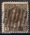 Sellos de America - Canad -  Scott  108  Rey George V (7)