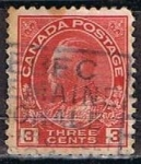 Stamps Canada -  Scott  109  Rey George V (3)