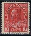 Sellos de America - Canad -  Scott  109  Rey George V (7)