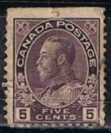 Stamps Canada -  Scott  112  Rey George V (3)